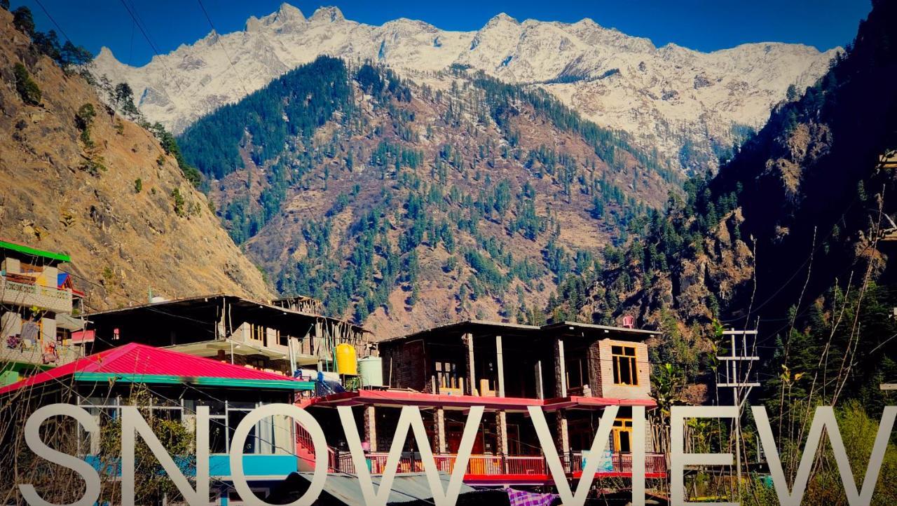 Snow View Guest House Kasol Esterno foto